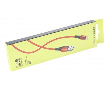 194 р. Кабель iPhone (5-) 1м красный BOROFONE BOROFONE bx20 red  с доставкой в г. Керчь. Увеличить фотографию 2