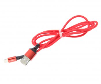 194 р. Кабель iPhone (5-) 1м красный BOROFONE BOROFONE bx20 red  с доставкой в г. Керчь. Увеличить фотографию 1