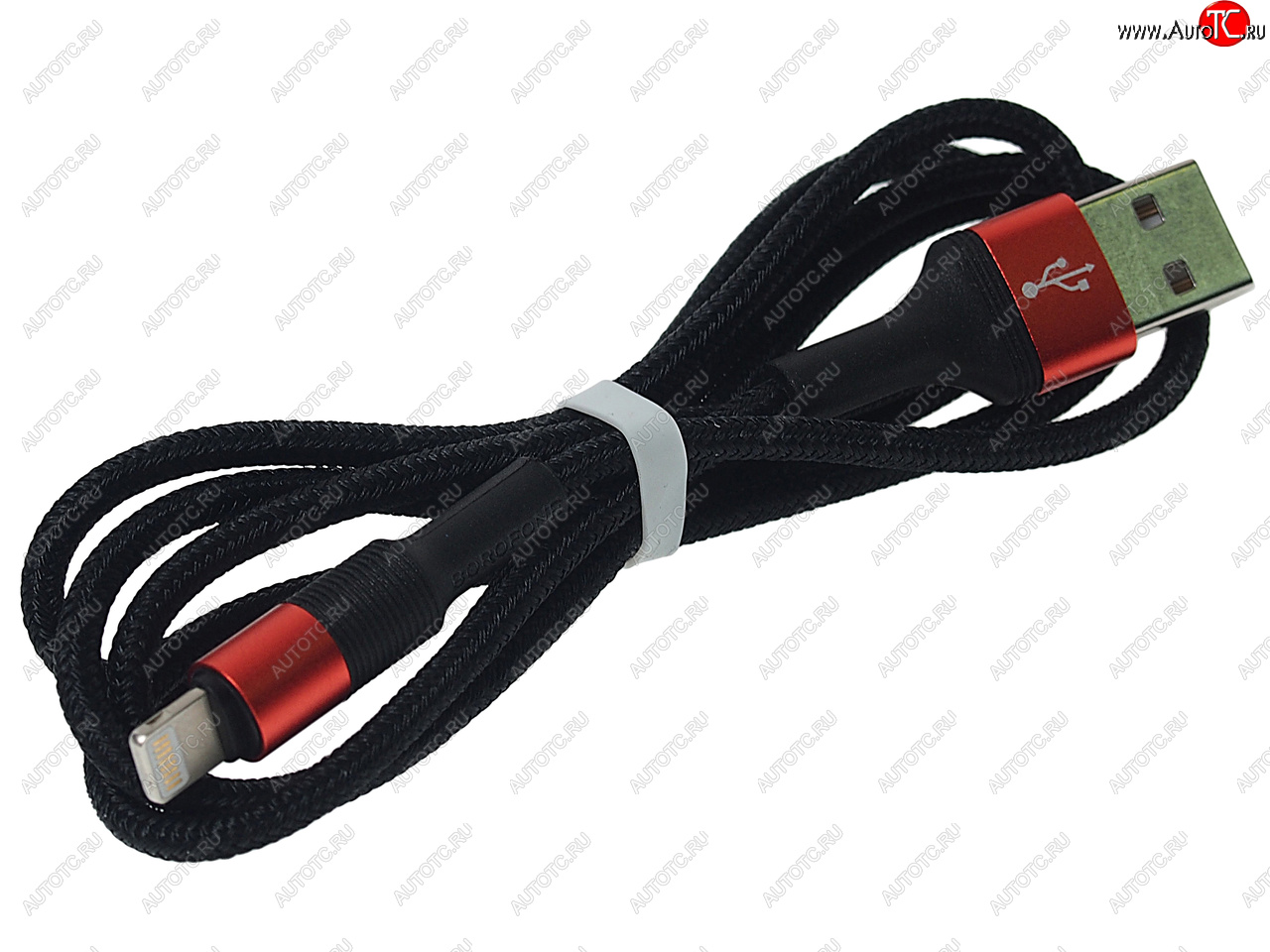 187 р. Кабель iPhone (5-) 1м красный BOROFONE BOROFONE bx21 red  с доставкой в г. Керчь