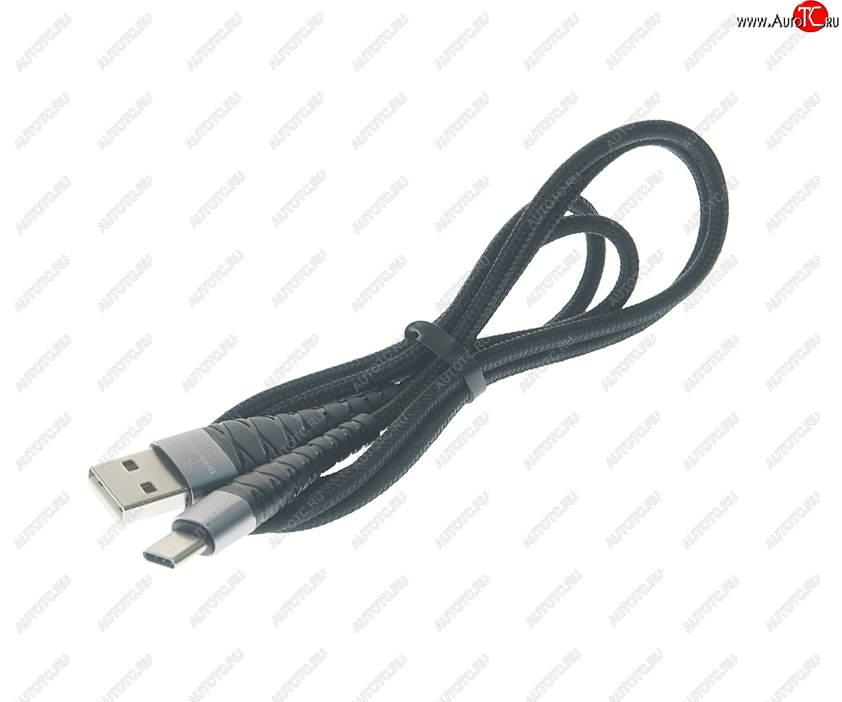 202 р. Кабель USB Type C 1м черный BOROFONE BOROFONE bx32 black  с доставкой в г. Керчь