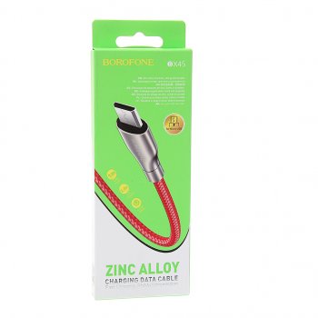 164 р. Кабель micro USB 1м красный BOROFONE BOROFONE bx45 red  с доставкой в г. Керчь. Увеличить фотографию 2