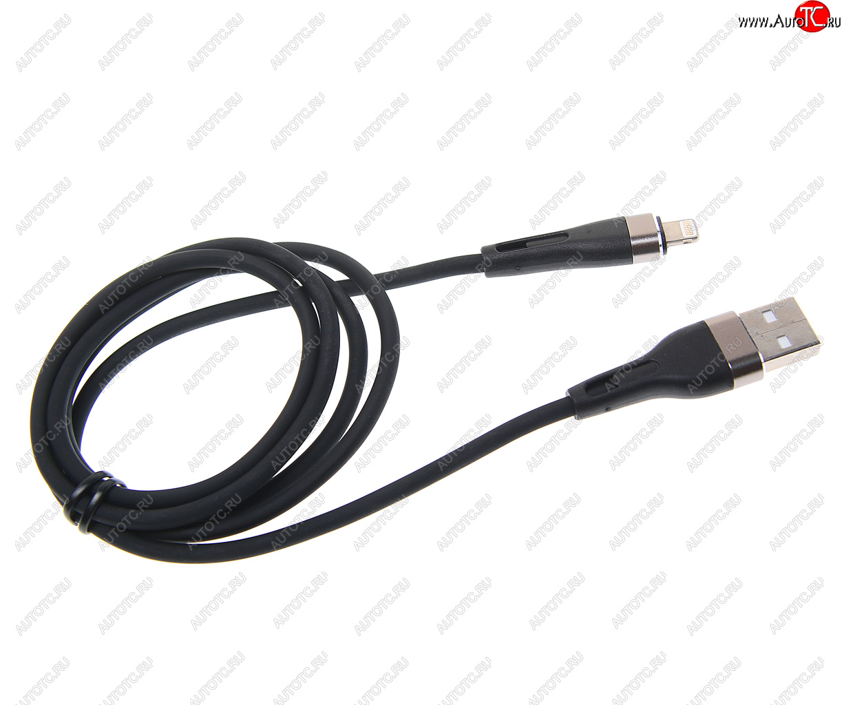 247 р. Кабель iPhone (5-) 1м черный BOROFONE BOROFONE bx46 black  с доставкой в г. Керчь