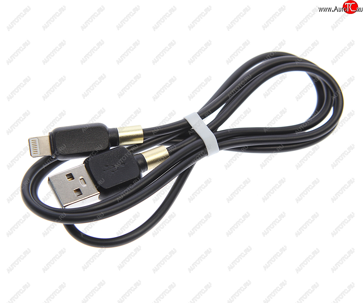 141 р. Кабель iPhone (5-) 1м черный BOROFONE BOROFONE bx59 black  с доставкой в г. Керчь