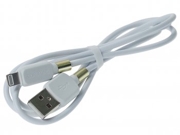 182 р. Кабель iPhone (5-) 1м белый BOROFONE BOROFONE bx59 white  с доставкой в г. Керчь. Увеличить фотографию 1