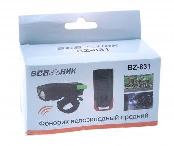 1 269 р. Фонарь велосипедный передний NO NAME bz-831  с доставкой в г. Керчь. Увеличить фотографию 3