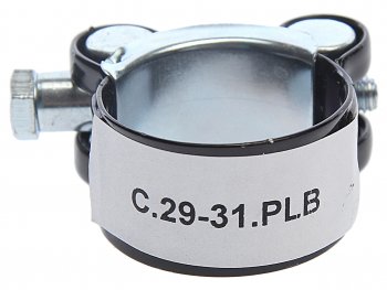 119 р. Хомут силовой d=029-031 (30) черный COMFORT COMFORT c.029-031.plb  с доставкой в г. Керчь. Увеличить фотографию 2