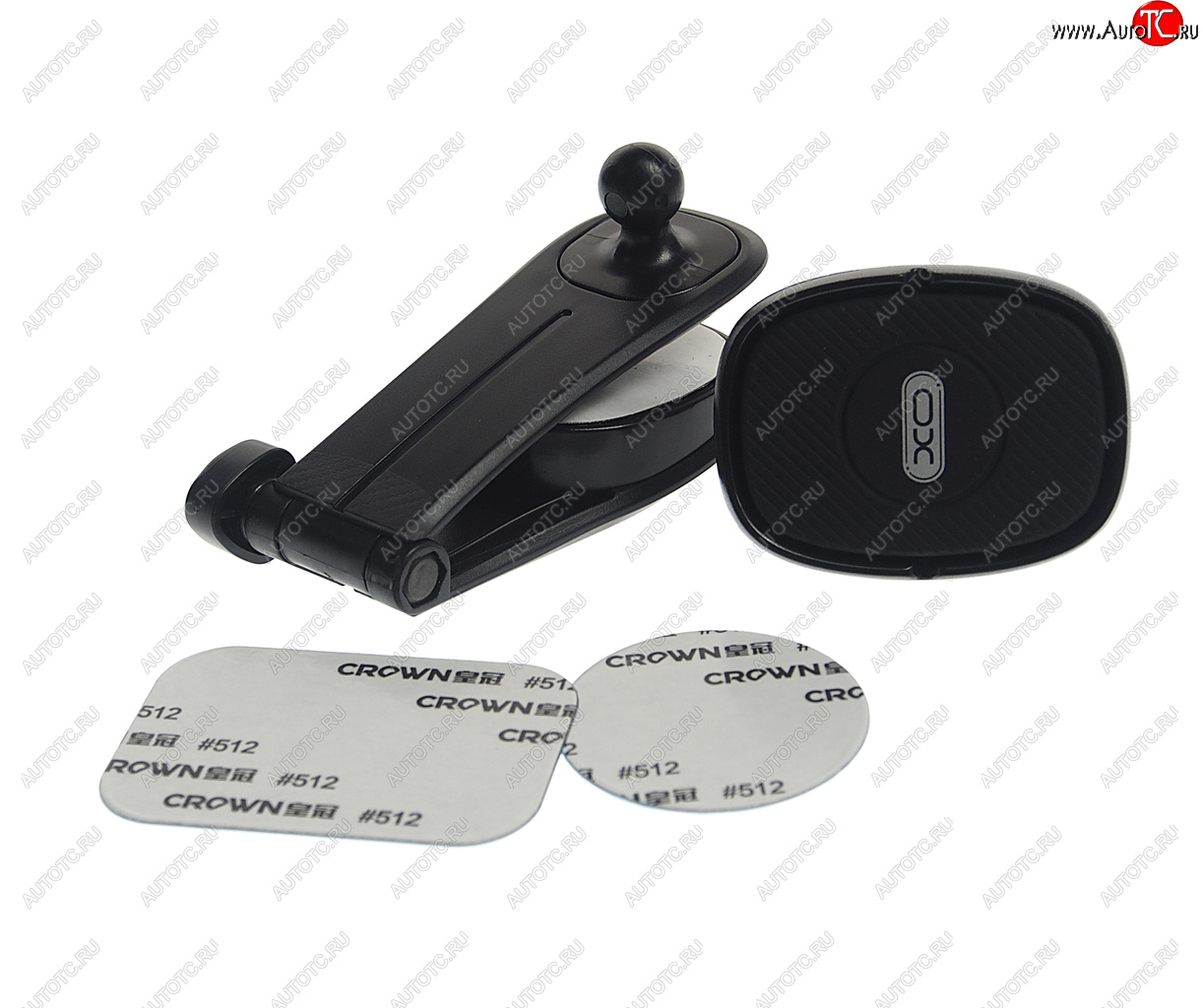 459 р. Держатель телефона универсальный магнитный черный XO XO c101 black  с доставкой в г. Керчь