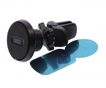 Держатель телефона на дефлектор магнитный черный XO XO c122 black