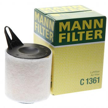 Фильтр воздушный BMW 1 (E81,E87) (04-),3 (E90) (05-) MANN MANN c1361