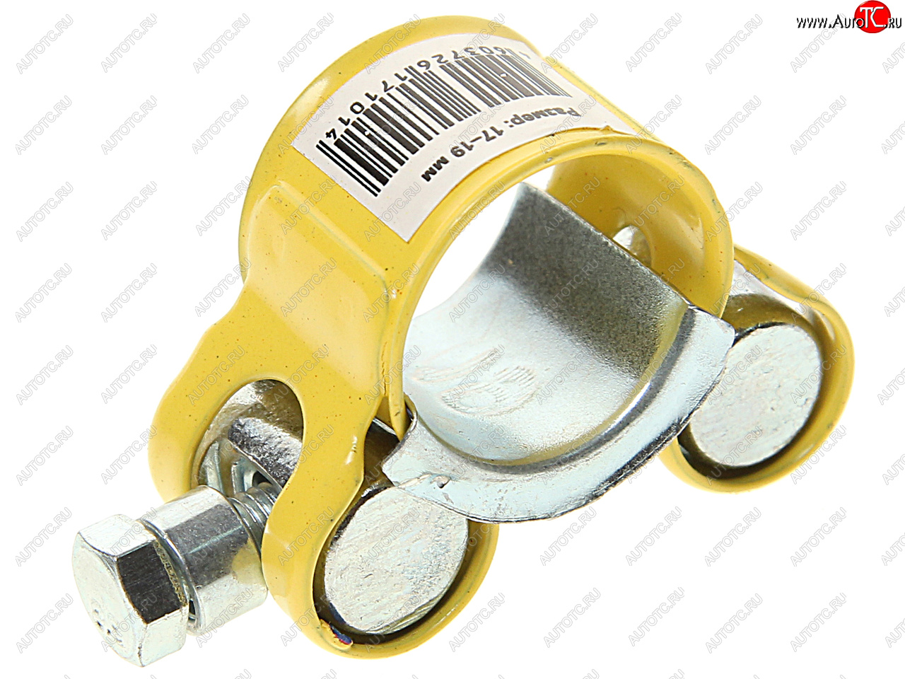 99 р. Хомут силовой d=017-019 (18) желтый COMFORT COMFORT c.17-19.ply  с доставкой в г. Керчь
