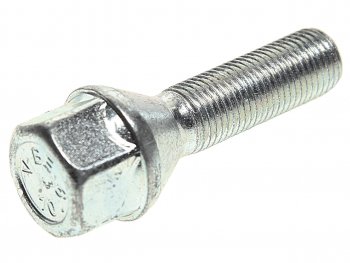 Болт колеса М12х1.25х36 конус цинк под ключ 19мм BIMECC BIMECC c19b36