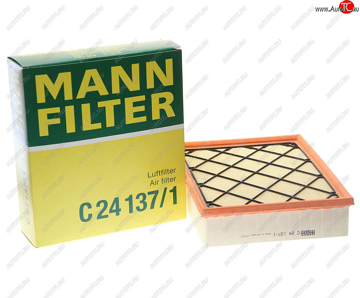 1 549 р. Фильтр воздушный FORD Focus (05-08),Mondeo (07-) VOLVO S40,S80,V50,V70 (07-) MANN MANN c241371  с доставкой в г. Керчь