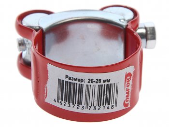 113 р. Хомут силовой d=026-028 (27) красный COMFORT COMFORT c.26-28.plr  с доставкой в г. Керчь. Увеличить фотографию 2