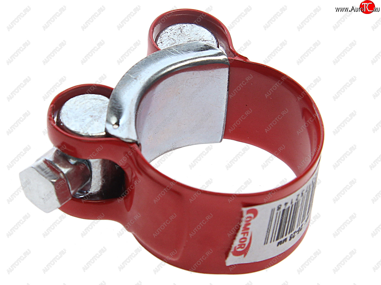 113 р. Хомут силовой d=026-028 (27) красный COMFORT COMFORT c.26-28.plr  с доставкой в г. Керчь