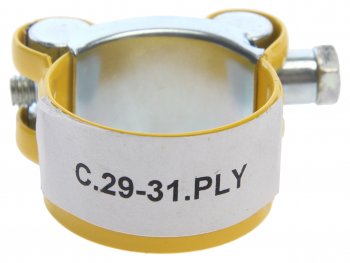 106 р. Хомут силовой d=029-031 (30) желтый COMFORT COMFORT c.29-31.ply  с доставкой в г. Керчь. Увеличить фотографию 2