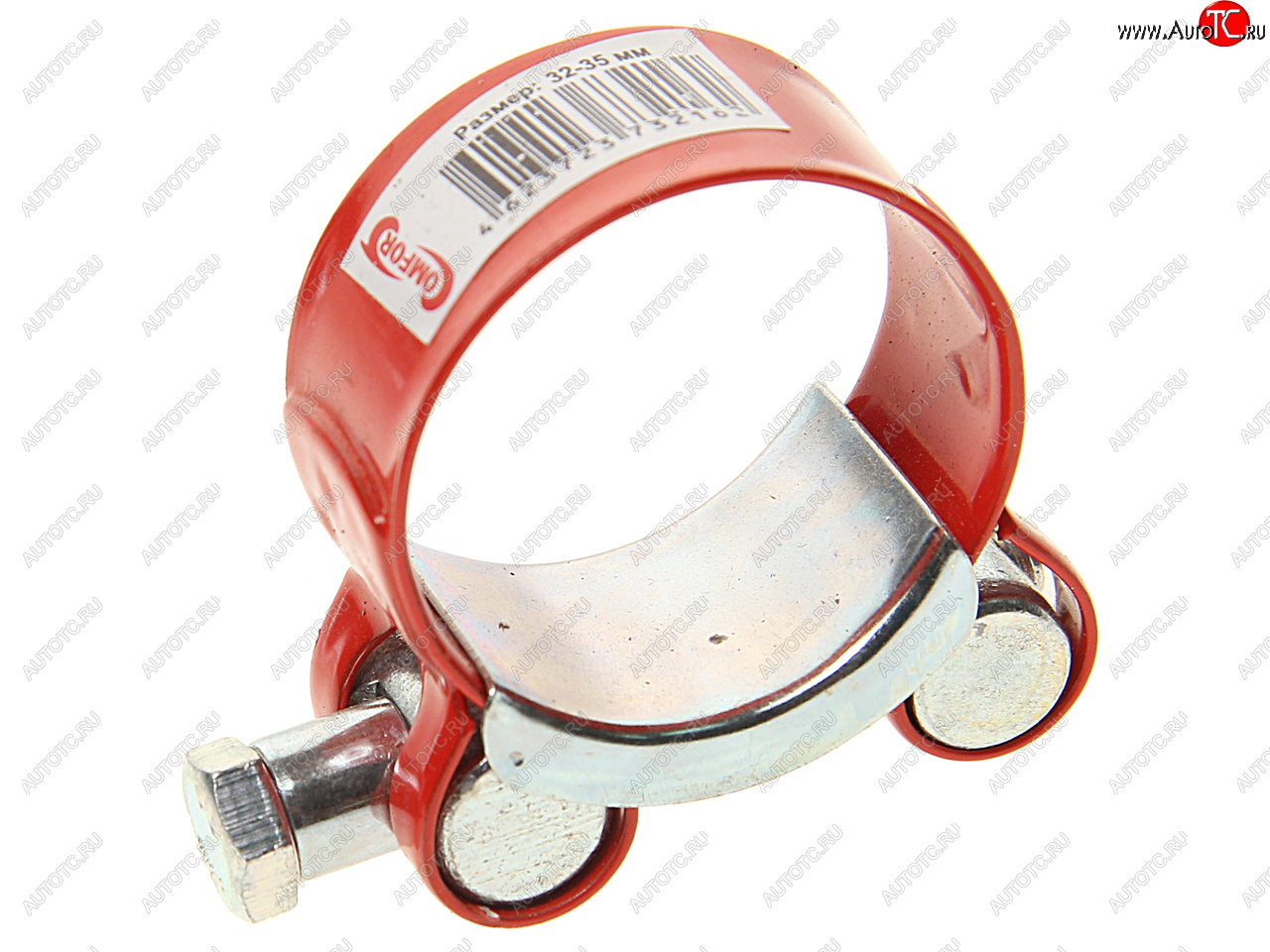 121 р. Хомут силовой d=032-035 (33) красный COMFORT COMFORT c.32-35.plr  с доставкой в г. Керчь