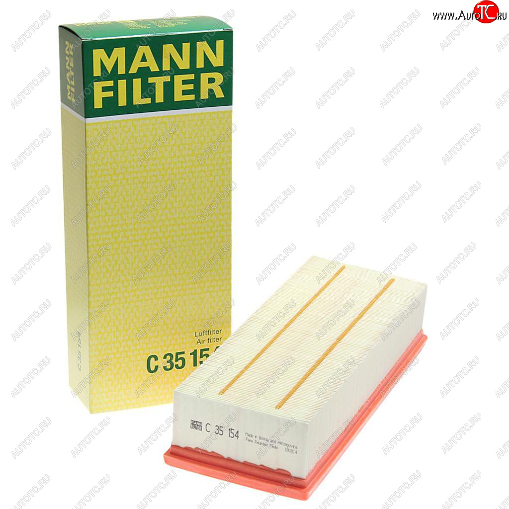 719 р. Фильтр воздушный VW Golf,Passat,Tiguan AUDI A3 (03-),Q3 SKODA Octavia (TSITDI) MANN MANN c35154  с доставкой в г. Керчь