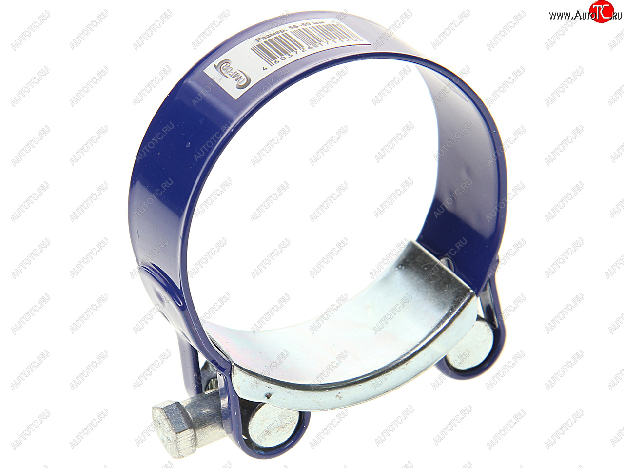 160 р. Хомут силовой d=056-059 (57) синий COMFORT COMFORT c.56-59.pl  с доставкой в г. Керчь