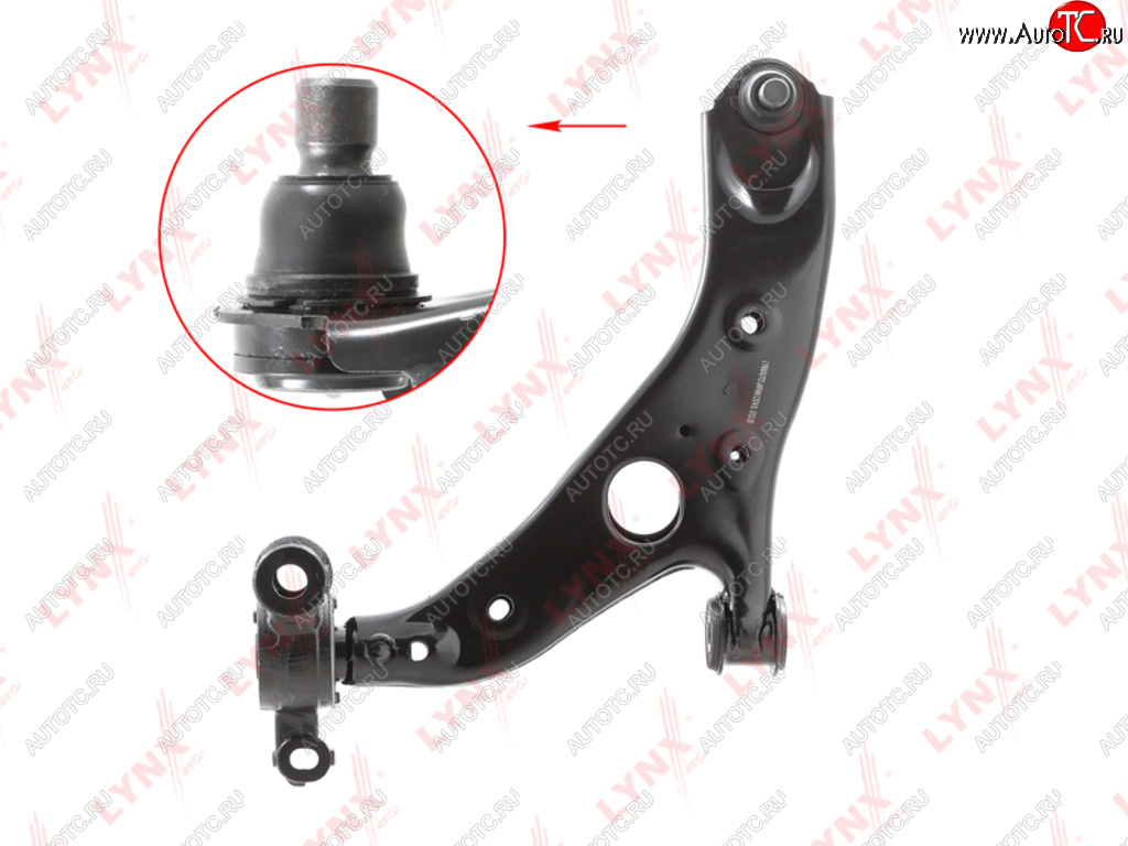 7 449 р. Рычаг подвески MAZDA CX-5 (2WD) передней нижний левый LYNX LYNX c5741l  с доставкой в г. Керчь
