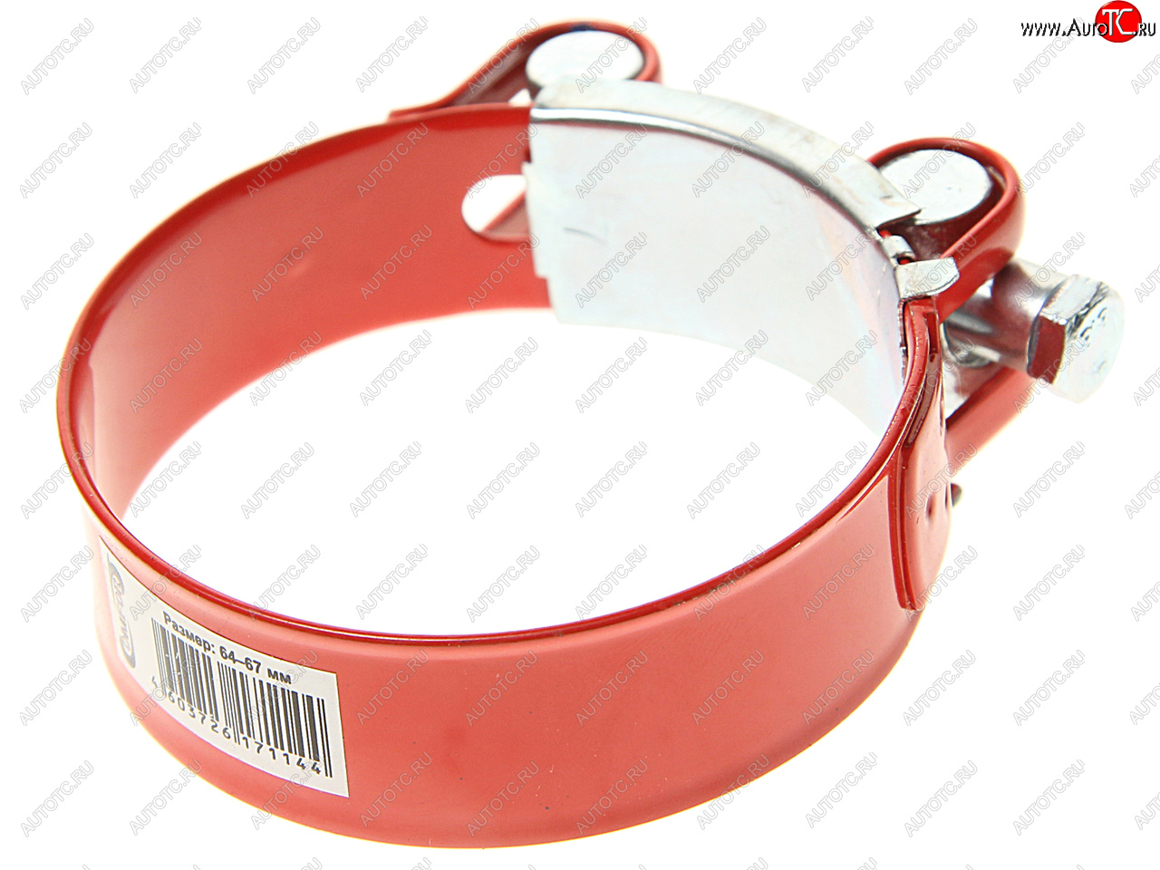 178 р. Хомут силовой d=064-067 (66) красный COMFORT COMFORT c.64-67.plr  с доставкой в г. Керчь