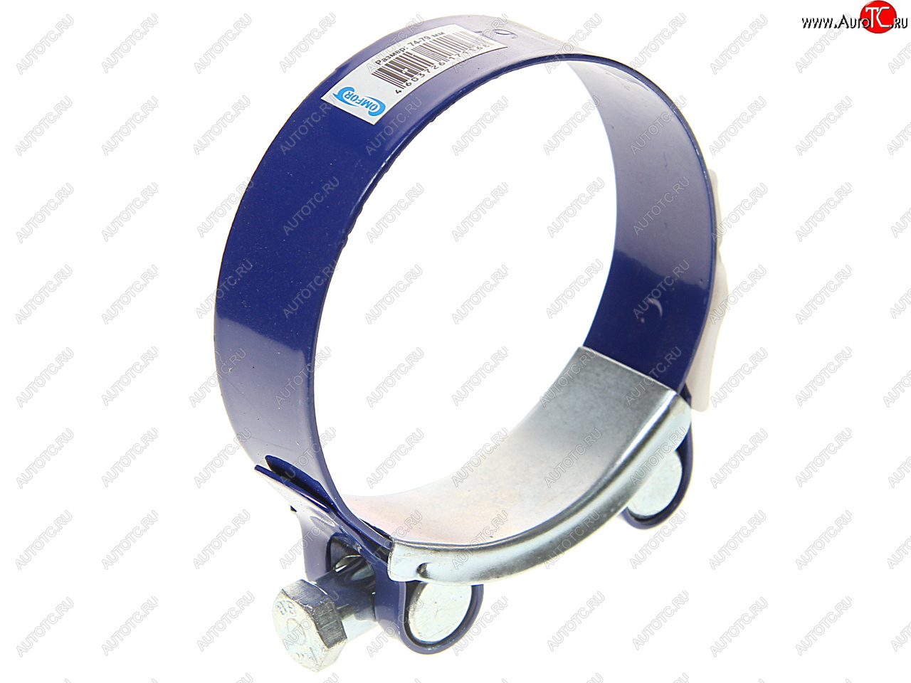 210 р. Хомут силовой d=074-079 (76) синий COMFORT COMFORT c.74-79.pl  с доставкой в г. Керчь