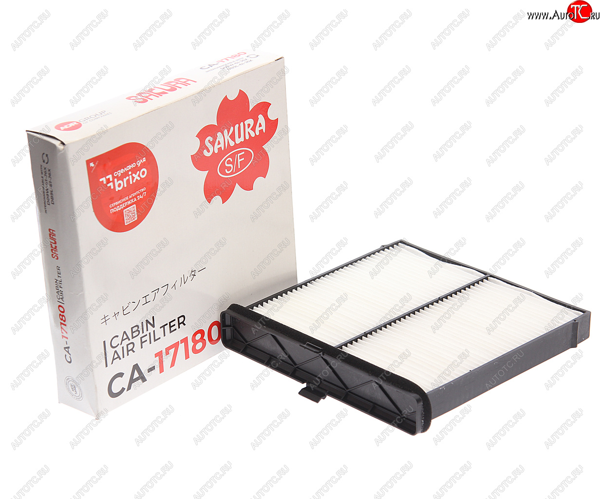 1 259 р. Фильтр воздушный салона MAZDA 2,CX-3 (15-) SAKURA SAKURA ca17180  с доставкой в г. Керчь