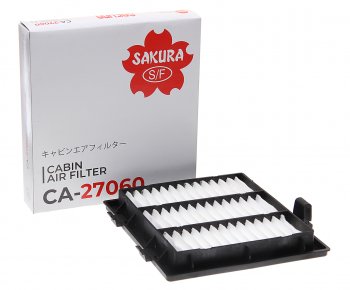 2 299 р. Фильтр воздушный салона HITACHI SAKURA SAKURA ca27060  с доставкой в г. Керчь. Увеличить фотографию 1