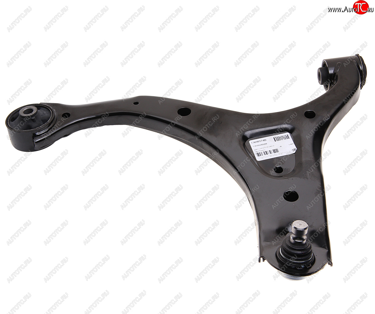 6 199 р. Рычаг подвески HYUNDAI Santa Fe (09-) передней нижний левый MANDO MANDO cah0174d MANDO cah0174d  с доставкой в г. Керчь