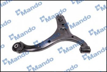 4 699 р. Рычаг подвески HYUNDAI Santa Fe (09-) передней нижний правый MANDO MANDO cah0175d MANDO cah0175d  с доставкой в г. Керчь. Увеличить фотографию 1