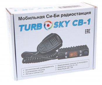 8 999 р. Радиостанция автомобильная TURBOSKY TURBOSKY cb-1  с доставкой в г. Керчь. Увеличить фотографию 3