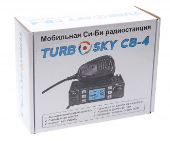 9 599 р. Радиостанция автомобильная TURBOSKY TURBOSKY cb-4  с доставкой в г. Керчь. Увеличить фотографию 5
