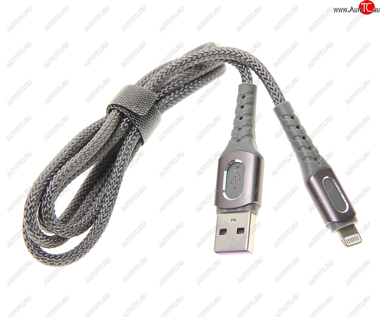 248 р. Кабель iPhone (5-) 1м WIIIX WIIIX cb-450-u8(1.0)-cobra-gy WIIIX cb-450-u8(1.0)-cobra-gy  с доставкой в г. Керчь