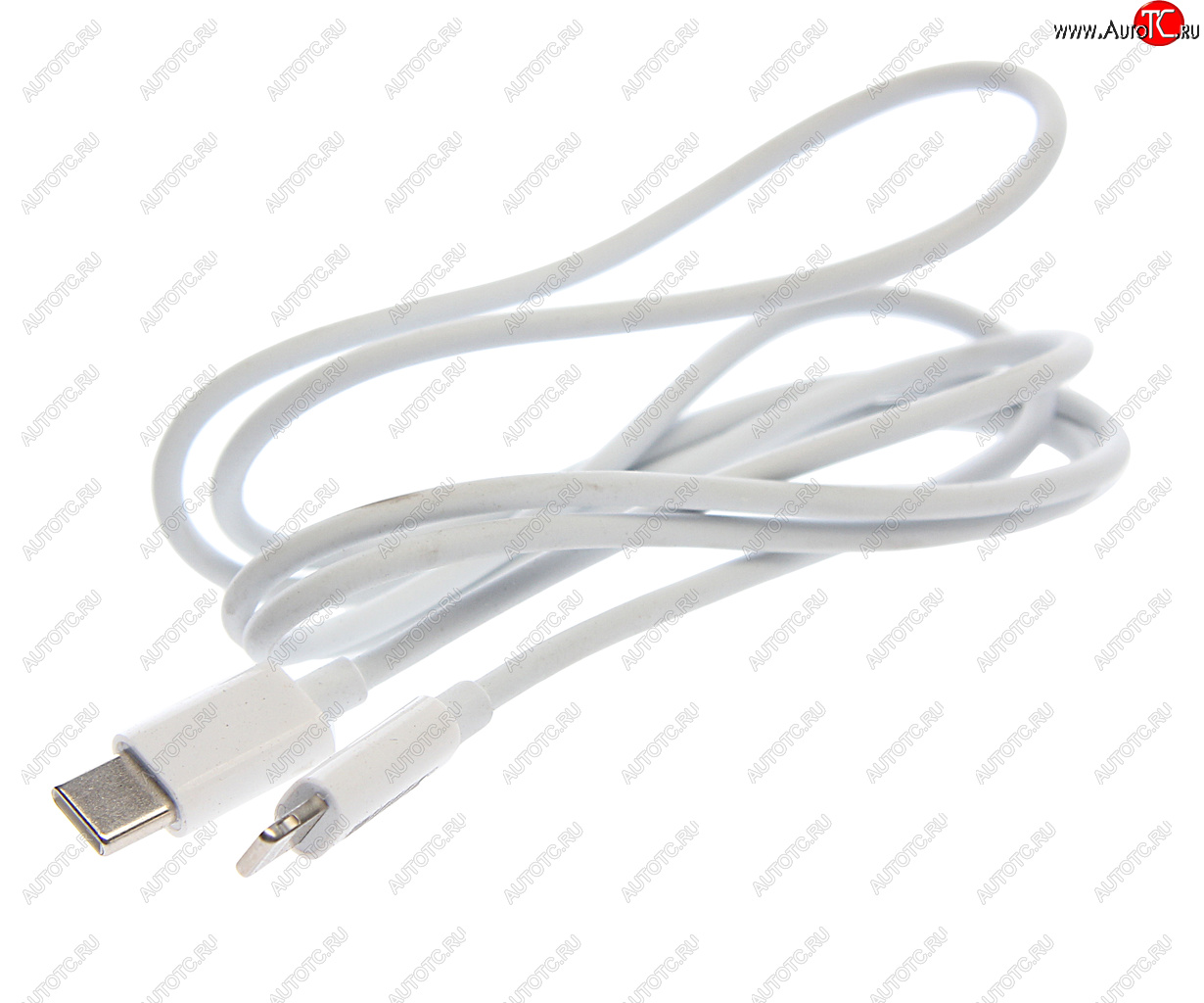419 р. Кабель iPhone (5-)-USB Type C 1м белый WIIIX WIIIX cb-710au8(1.0)-01  с доставкой в г. Керчь