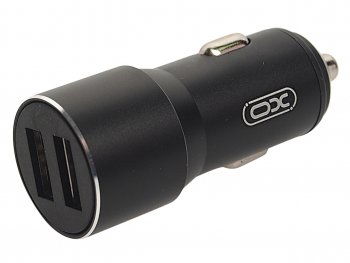 339 р. Устройство зарядное в прикуриватель 2USB 12V черное XO XO cc30 black  с доставкой в г. Керчь. Увеличить фотографию 1