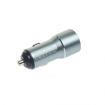 349 р. Устройство зарядное в прикуриватель 2USB 12V серое XO XO cc30 gray  с доставкой в г. Керчь. Увеличить фотографию 2