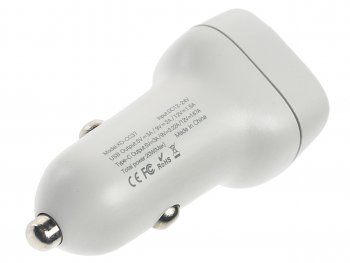 739 р. Устройство зарядное в прикуриватель 1USB + 1 Type C 12V белое XO XO cc37 white  с доставкой в г. Керчь. Увеличить фотографию 3