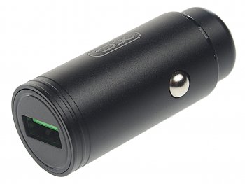 499 р. Устройство зарядное в прикуриватель 1USB 12V черное XO XO cc39 black  с доставкой в г. Керчь. Увеличить фотографию 1