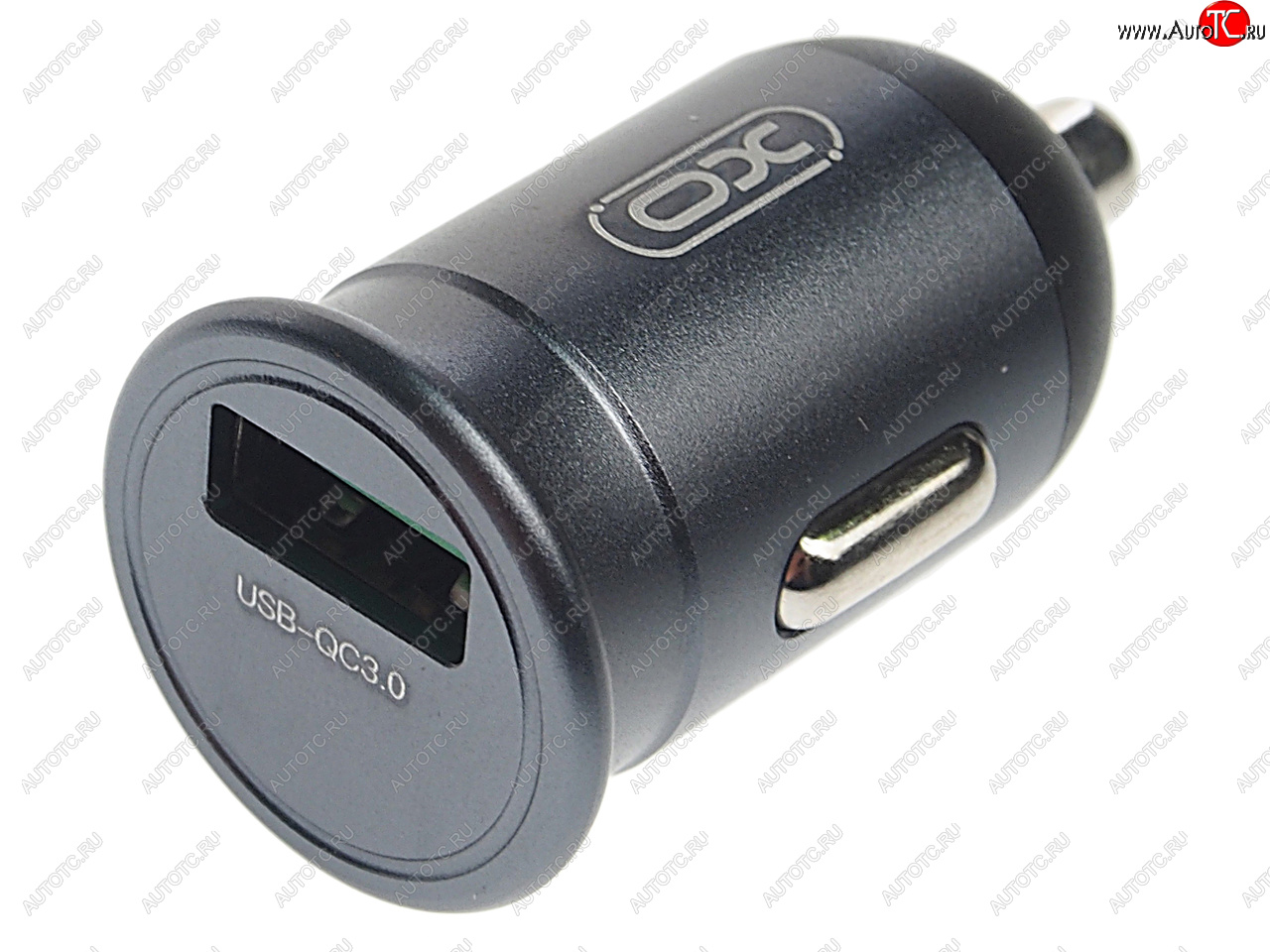599 р. Устройство зарядное в прикуриватель 1USB 12V серое XO XO cc46 gray  с доставкой в г. Керчь