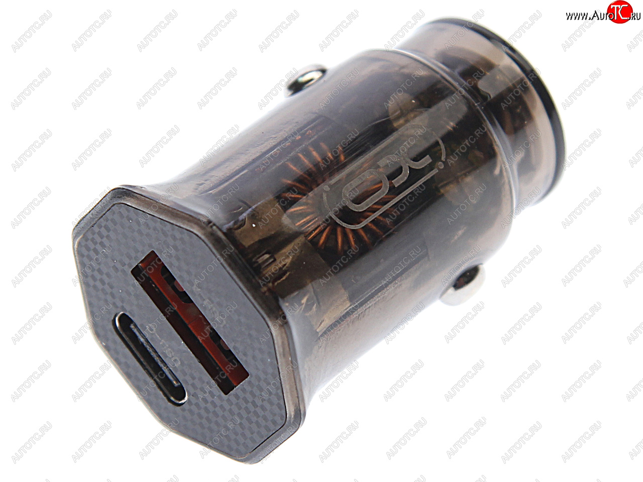 629 р. Устройство зарядное в прикуриватель 1USB + 1 Type C 12V XO XO cc50  с доставкой в г. Керчь
