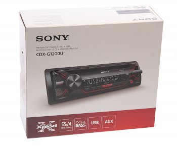 9 799 р. Магнитола автомобильная 1DIN SONY SONY cdx-g1200u  с доставкой в г. Керчь. Увеличить фотографию 5