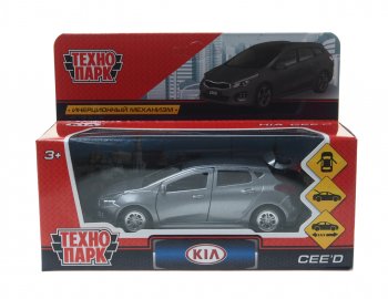 849 р. Модель автомобиля KIA Ceed металлическая ТЕХНОПАРК ТЕХНОПАРК ceed-gy  с доставкой в г. Керчь. Увеличить фотографию 2