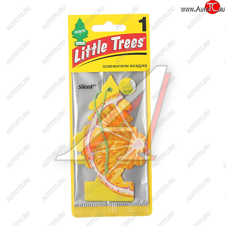 159 р. Ароматизатор подвесной пластина (сочный цитрус) Елочка CAR FRESHNER CAR FRESHNER cf-17332  с доставкой в г. Керчь