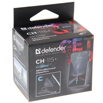 619 р. Держатель телефона универсальный магнитный DEFENDER DEFENDER ch-115+ black  с доставкой в г. Керчь. Увеличить фотографию 3