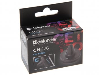 349 р. Держатель телефона на дефлектор магнитный черный DEFENDER DEFENDER ch-126 black  с доставкой в г. Керчь. Увеличить фотографию 3