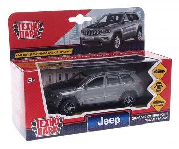 819 р. Модель автомобиля JEEP Grand Cherokee металлическая ТЕХНОПАРК ТЕХНОПАРК cherokee-12-gy  с доставкой в г. Керчь. Увеличить фотографию 1