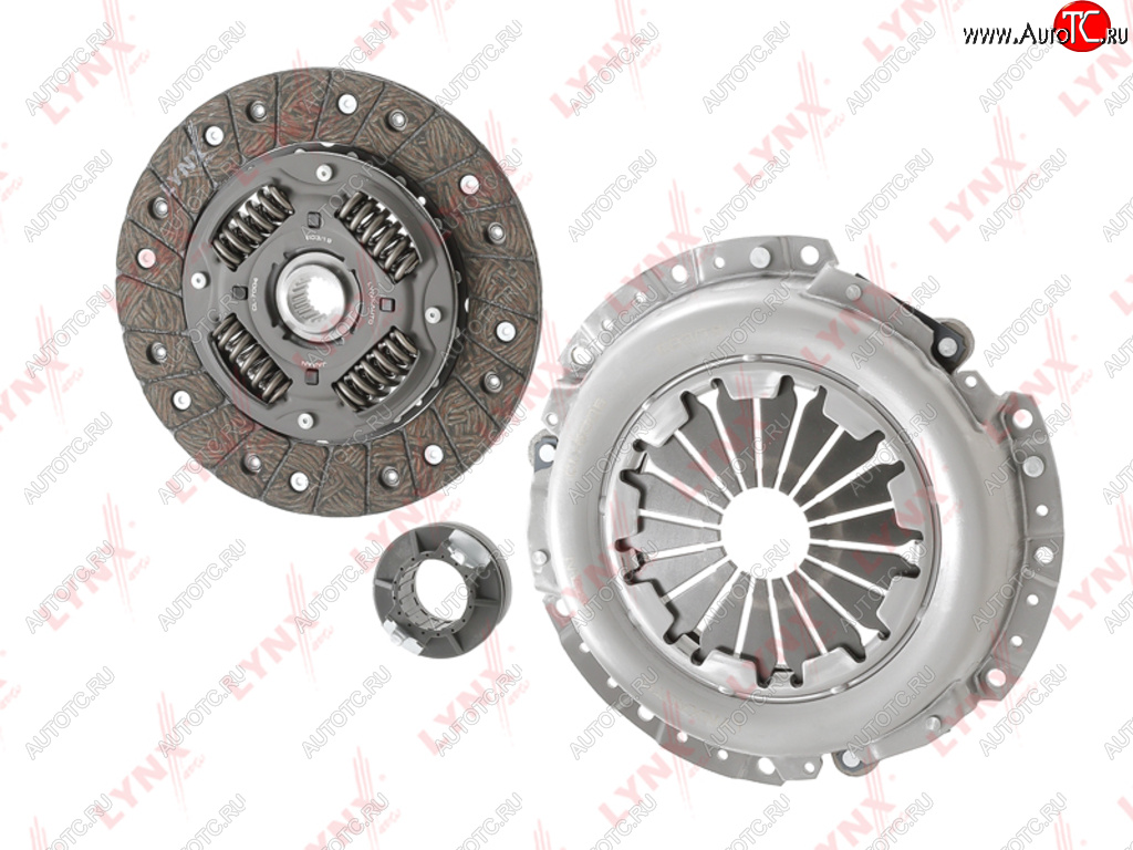 8 349 р. Сцепление HYUNDAI Solaris (12-) (1.41.6) KIA Rio (12-) (1.41.6) комплект (210мм) LYNX LYNX cl1022  с доставкой в г. Керчь