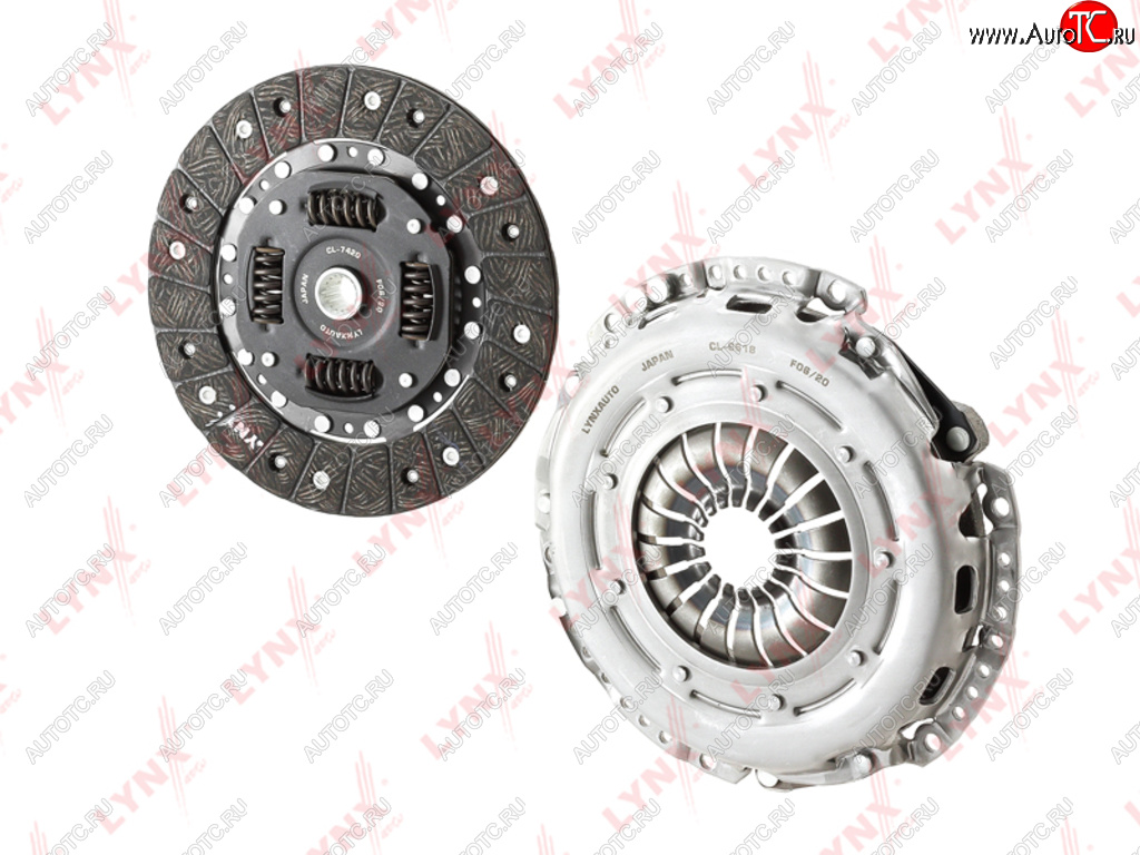 9 549 р. Сцепление FORD C-Max,Focus (11-) комплект LYNX LYNX cl1351  с доставкой в г. Керчь