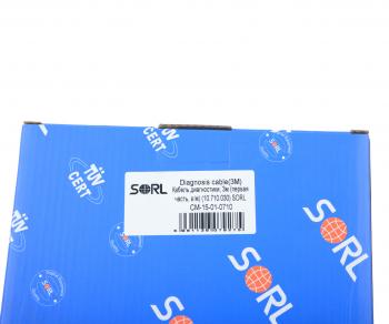 2 599 р. Кабель диагностики 3м (первая часть, ам) SORL SORL cm-15-01-0710  с доставкой в г. Керчь. Увеличить фотографию 4