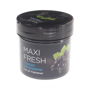 Ароматизатор на панель приборов гелевый (черная смородина) 100г MAXI FRESH MAXI FRESH cmf-118