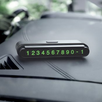Автовизитка самоклеющиеся цифры HOCO HOCO cph19 black HOCO cph19 black